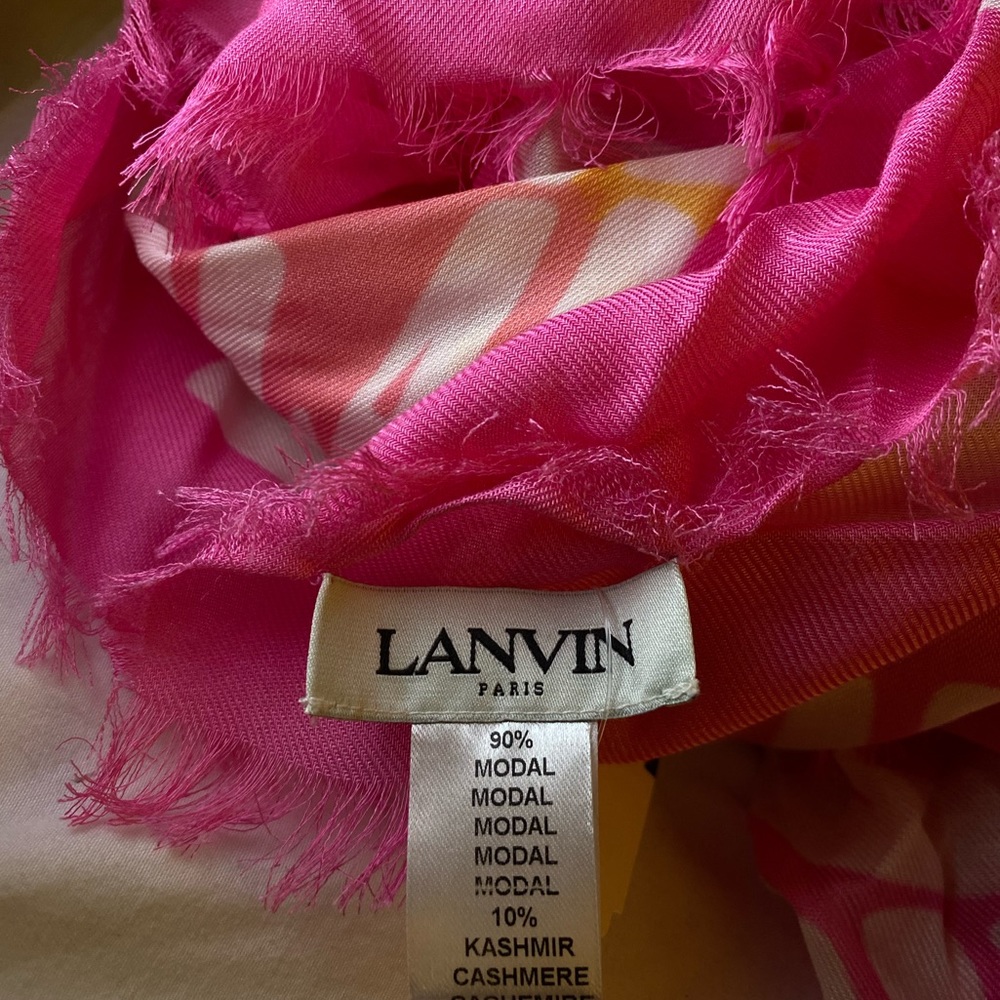 Lanvin NWT summer wave scarf